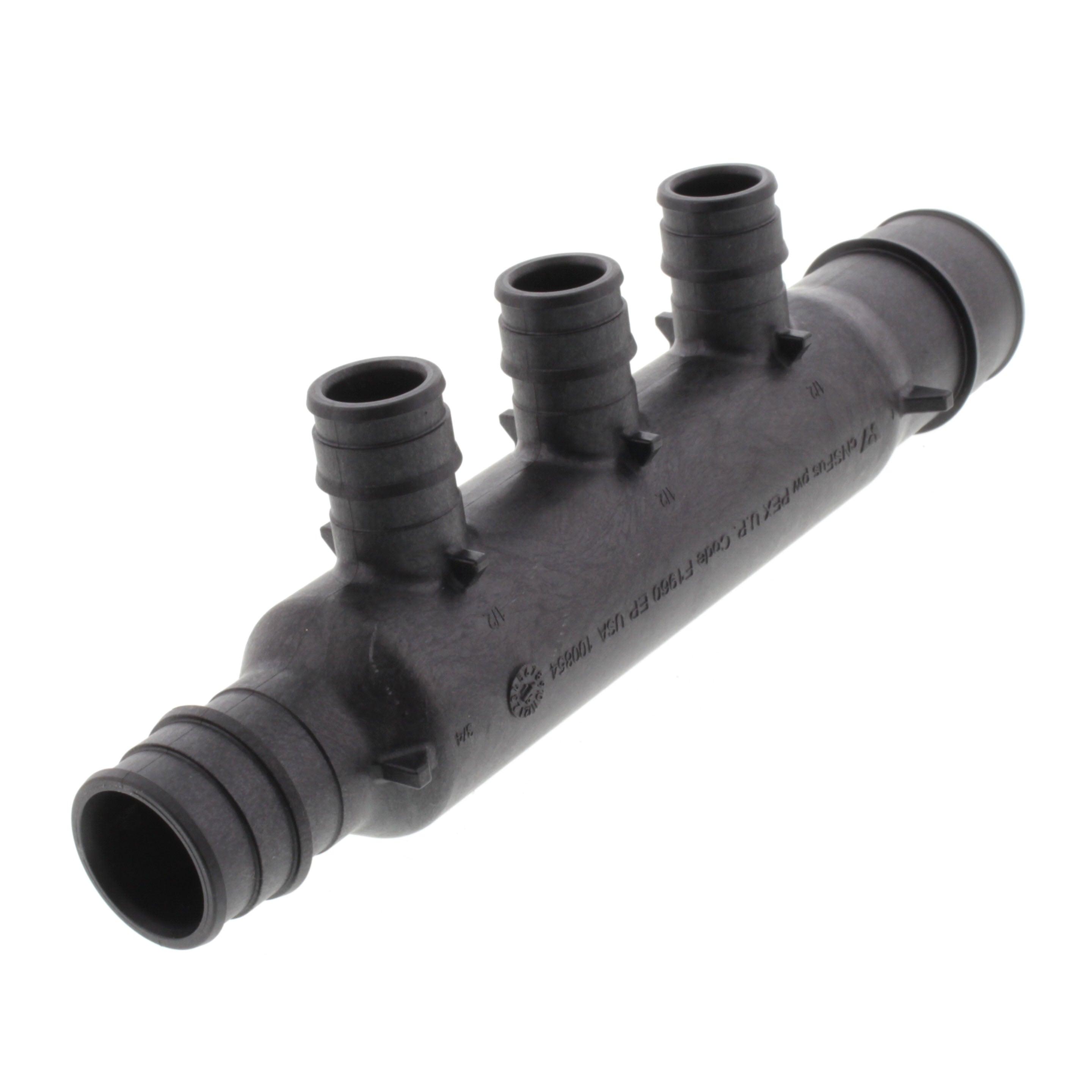 UPONOR Uponor Q2231057 ProPEX 1 x 3/4 x 3/4 in Flow Through Multi-Port PEX Tee