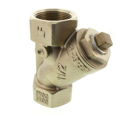 WATTS Watts 0379115 LF777SI 1-1/2 in FNPT 20 Mesh Stainless Steel Screen Lead Free Brass Y-Strainer