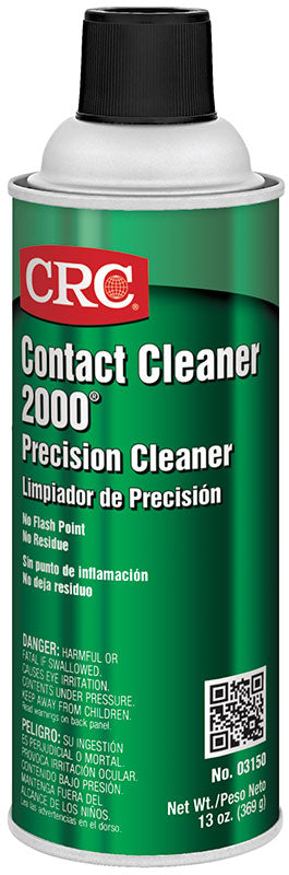 CRC INDUSTRIES CRC Industries 03150 Contact Cleaner 2000 Precision Cleaner 16 oz Aerosol