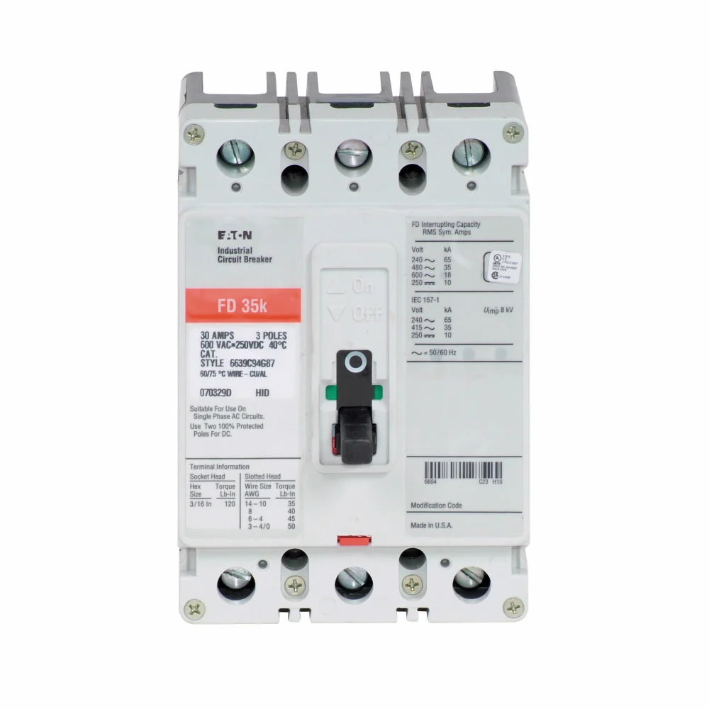 EATON FD3150 CIRCUIT BREAKERS