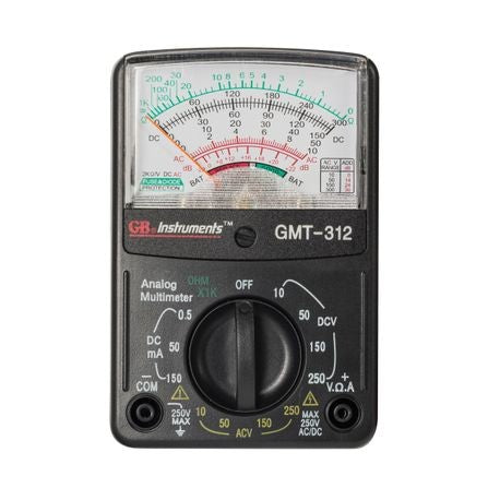 GARDNER BENDER Gardner Bender GMT-312 5-Function 12-Range 13-Position Analog Multimeter 300 VAC/VDC