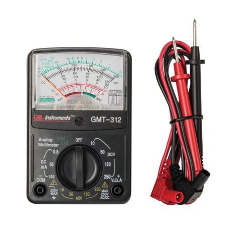 GARDNER BENDER Gardner Bender GMT-312 5-Function 12-Range 13-Position Analog Multimeter 300 VAC/VDC