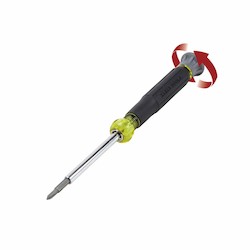 KLEIN TOOLS Klein 85613 Screwdriver Set, Electronics Slotted and Phillips, 4-Piece