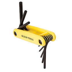 KLEIN TOOLS Klein 70574 Grip-It Nine Key Hex Set with 2 Positions (Each)