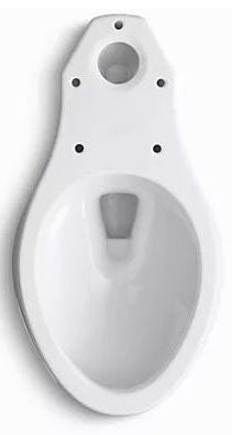KOHLER Kohler K-4199-0 Highline Elongated Toilet Bowl Only, White