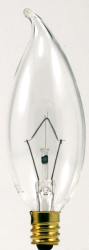 LEDVANCE LEDVANCE 25B10C/BL/2PK-120V/13452 Sylvania Ecologic 25 W Candelabra Incandescent Lamp