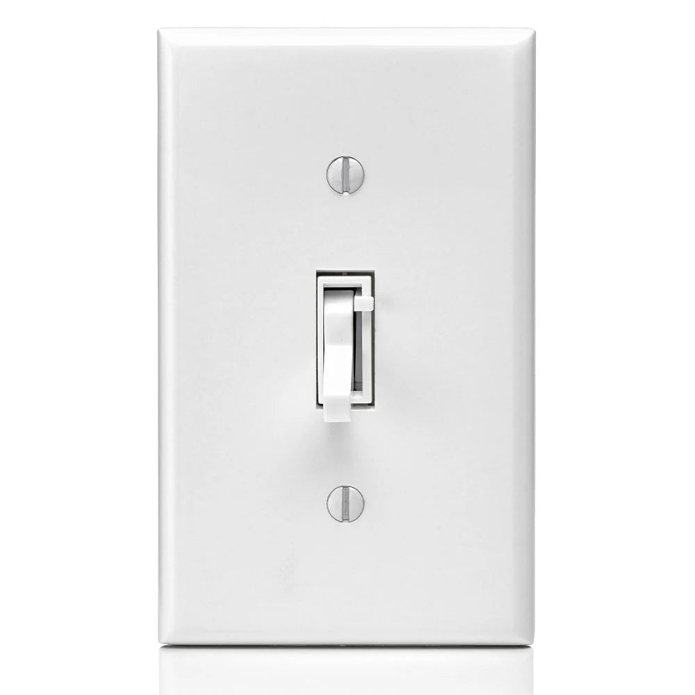 LEVITON Leviton TSL06-1LW Toggle Slide Dimmer 600W - 120VAC Incandescent 300W LED/CFL