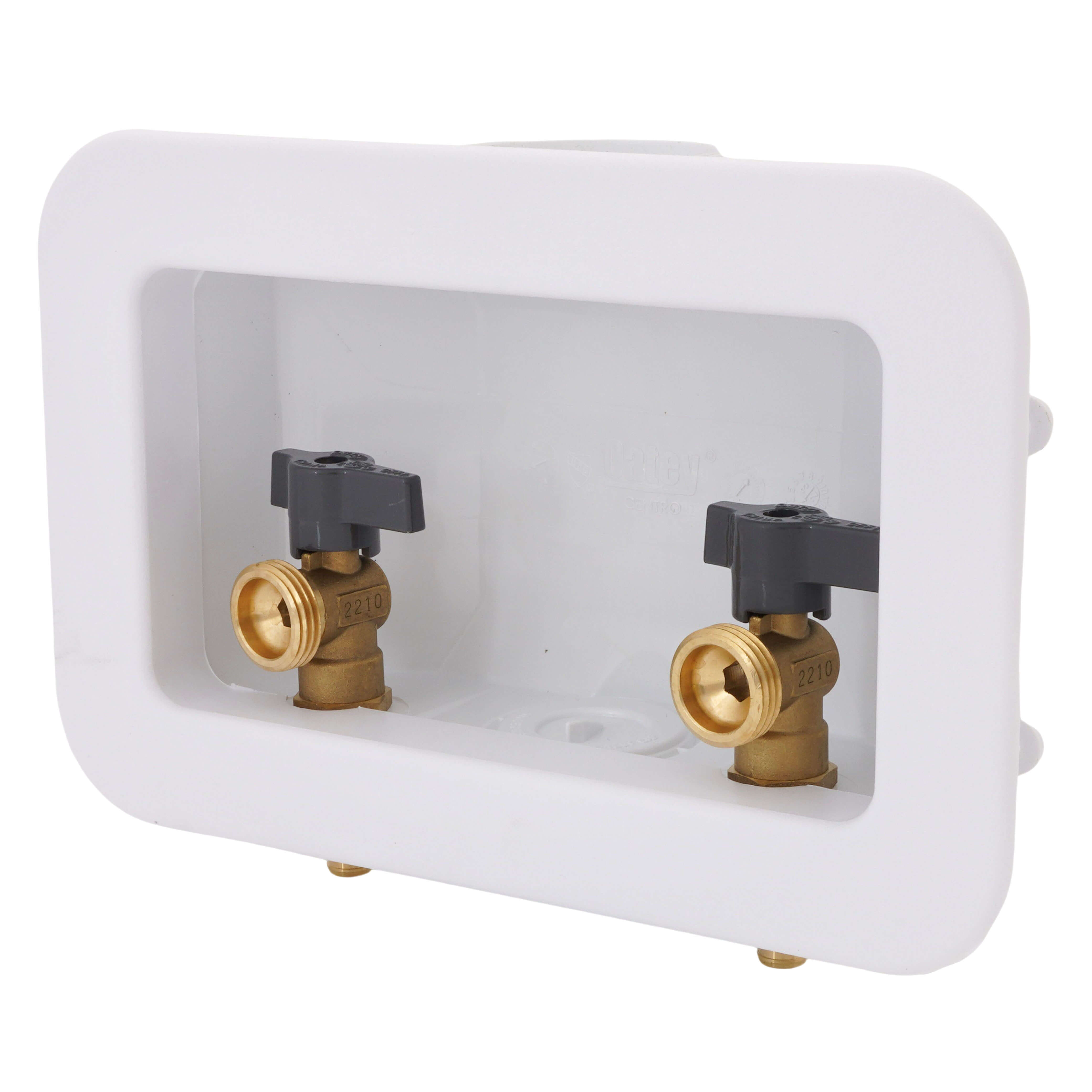 OATEY Oatey 38104 Centro II Quarter-Turn F1807 PEX Connection Washing Machine Supply Box