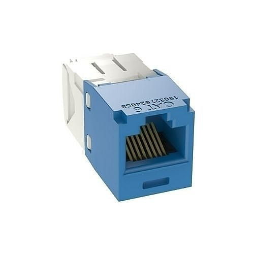 PANDUIT Panduit CJ688TGBU Mini-Com UTP RJ45 Cat TG Jack Module, Blue