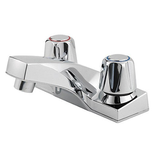 PFISTER Pfister LG143-6000 Pfirst Series Two Handle Centerset Bathroom Sink Faucet in Polished Chrome