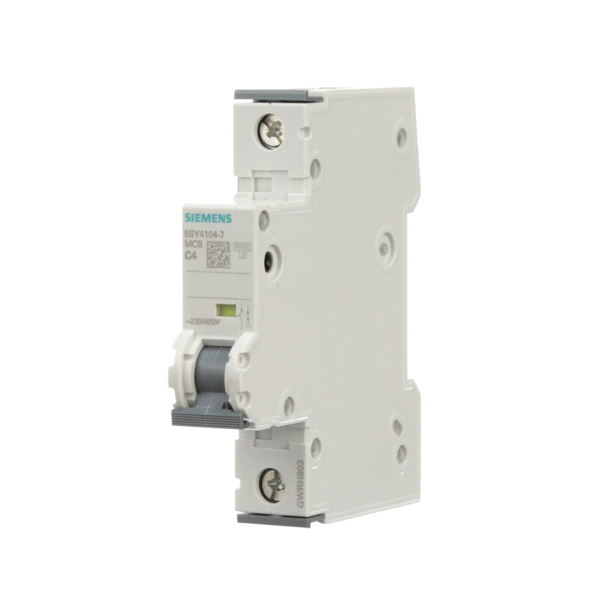 SIEMENS Siemens 5SY4104-7 4 Amp C Curve 1-Pole Supplementary Protector