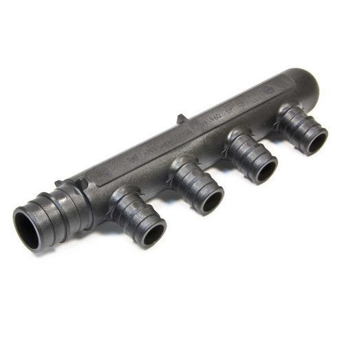 UPONOR Uponor Wirsbo Q2247550 ProPEX 4 Outlet EP Branch Multi-Port Tee 3/4 inch Supply x 1/2 Outlets