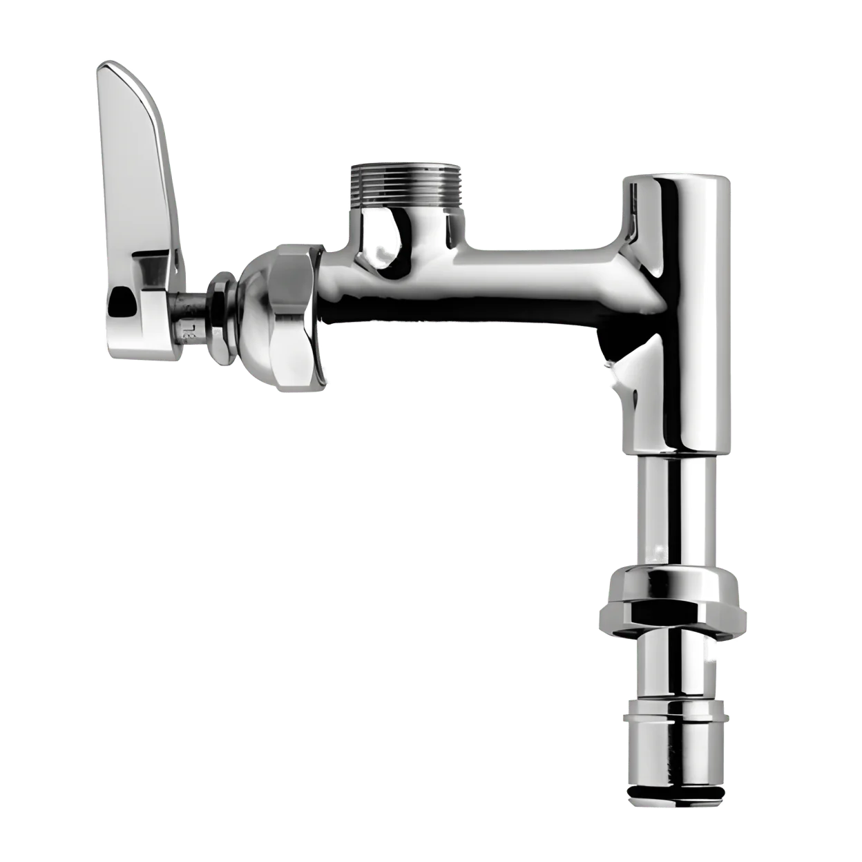 T&S BRASS T&S Brass B-0155-LNEZ Easy-Install Add-On Faucet, QT Eterna & Lever Handle, Chrome