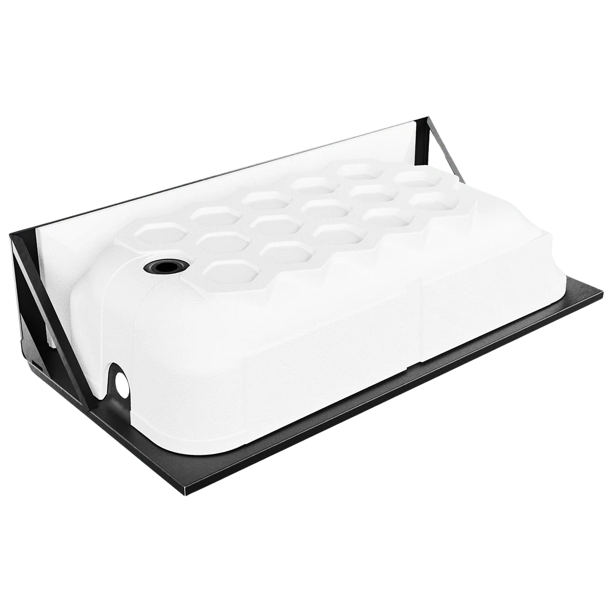 BOOTZ INDUSTRIES Bootz Industries 011-7201-00 Cast 60 inch L x 30 inch W x 14-1/4 inch D Steel Professional Bathtub, Porcelain