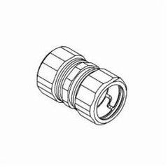 Bridgeport 263-US BRIDGEPO 1-1/4 EMT Compression Coupling
