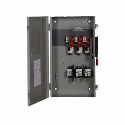 EATON EATON DH364FGK Heavy Duty Fusible Safety Switch 600VAC 200A 50 HP 150 HP