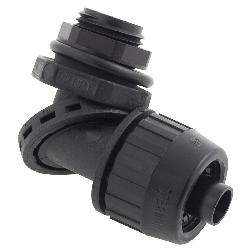 HUBBELL Hubbell PS0509NBK HUB BLK 1/2 LT NM CONN SWIVEL