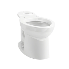 Kohler K-25086-0 Kingston 1.28 gpf Vitreous China Elongated Toilet Bowl 29.88 inch L x 18-3/4 inch W x 14-1/2 inch H