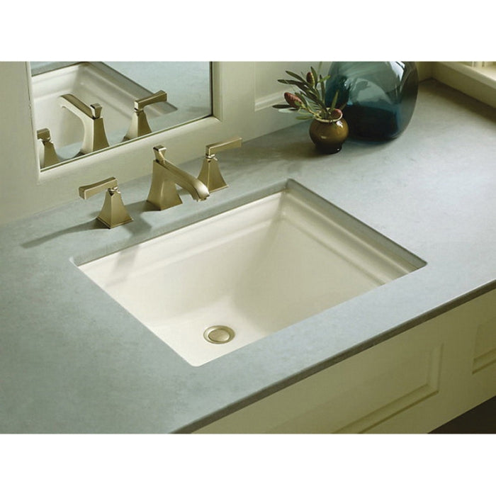 KOHLER Kohler K-2339-0 Memoirs Vitreous China Undermount Bathroom Sink 20-11/16 in x 17-5/16 in x 8-5/8 in