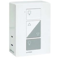 LUTRON Lutron PD-3PCL-WH Caseta Smart Home Plug-in Lamp Dimmer Switch, 120 VAC, Control 2 Lamps