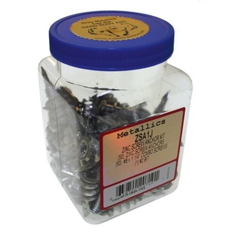 METALLICS ZSA1J SCREWS, NUTS, & WASHERS