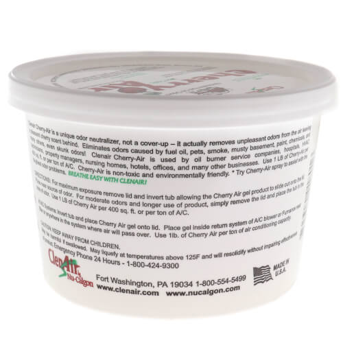 NU-CALGON Nu-Calgon 61011 CleanAir CherryAir Odor Neutralizer 1 lb Tub