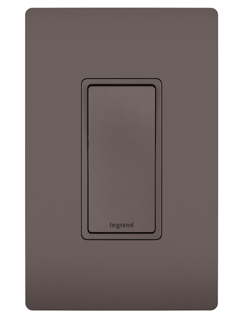 LEGRAND Pass & Seymour TM874 NAFTA-Compliant Decorator Switch, 4Way 15Amp 120/277V, Brown
