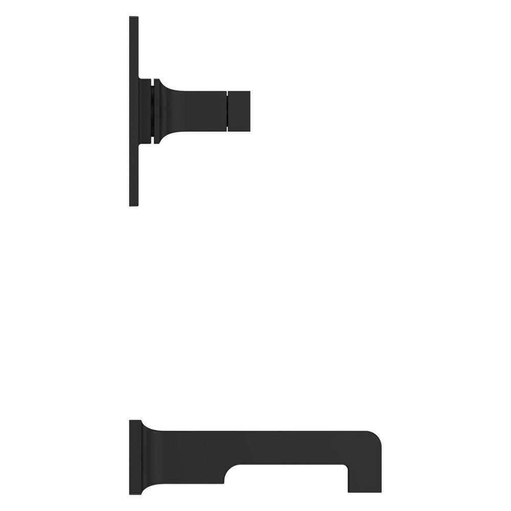 PFISTER Pfister 015-VRV1B Verve Metal Tub Spout with Diverter in Matte Black