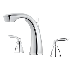 Pfister RT6-5CB1C Avalon 2-Handle Roman Tub Trim Kit, Polished Chrome