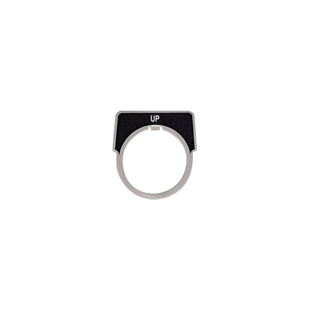 SCHNEIDER ELECTRIC Square D 9001KN211 40 x 43 mm Aluminum Up Push Button Standard Legend Plate