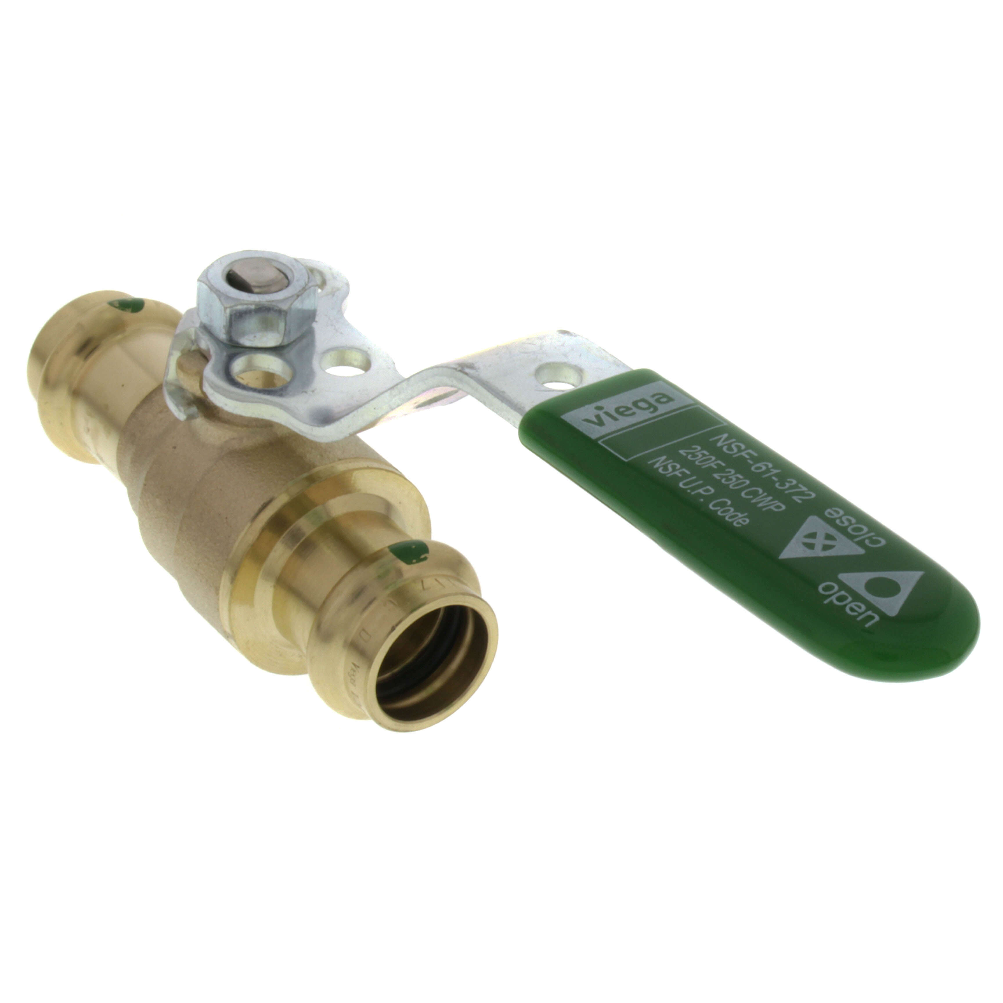 VIEGA Viega 79923 ProPress 1/2 in. Bronze Full Port Press Ball Valve