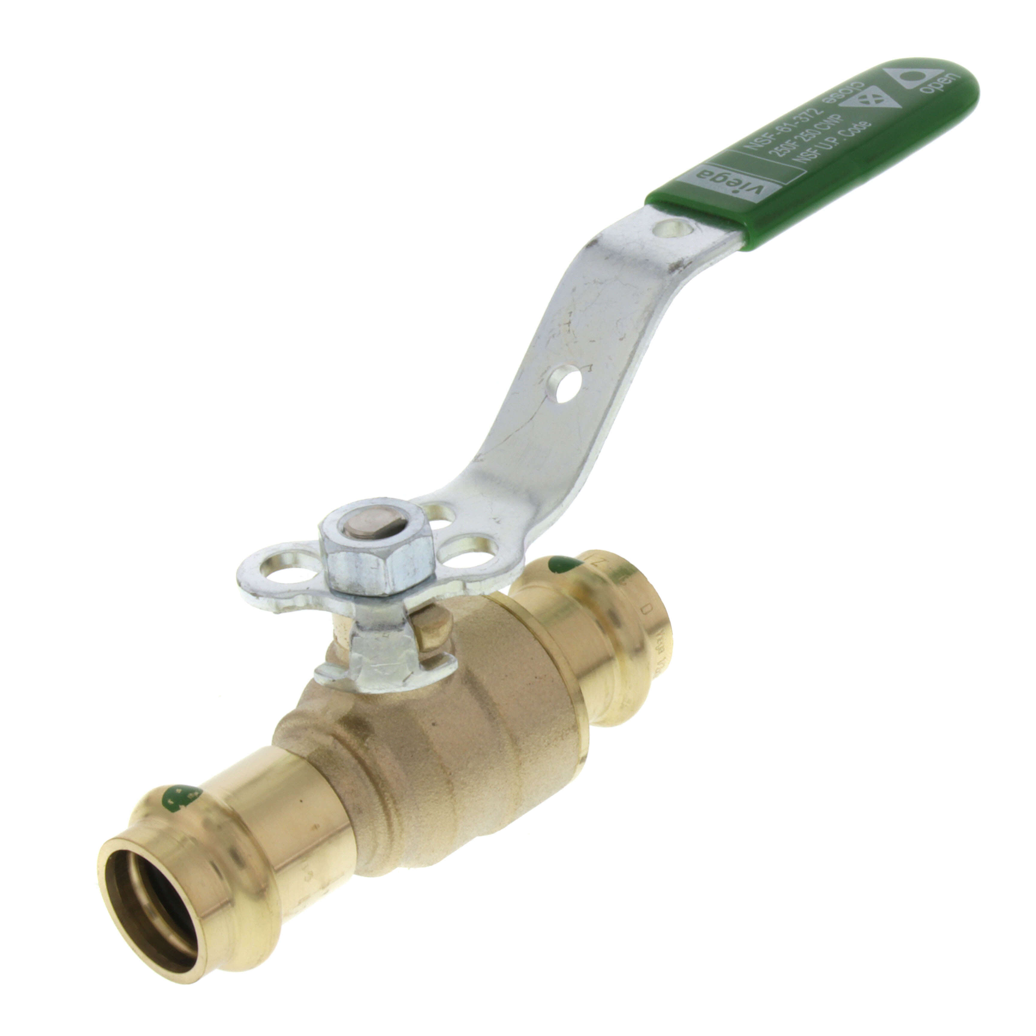 VIEGA Viega 79923 ProPress 1/2 in. Bronze Full Port Press Ball Valve
