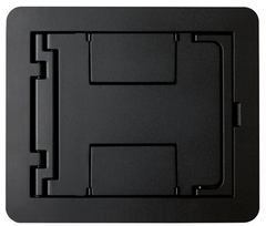 LEGRAND Wiremold FPBTCBK FloorPort Flanged Black Cover Assembly