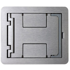 LEGRAND Wiremold FPBTCBK FloorPort Flanged Black Cover Assembly
