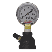 BRAMEC Bramec 17715 Gas Test Gauge 100 Psi 3/4 Inch