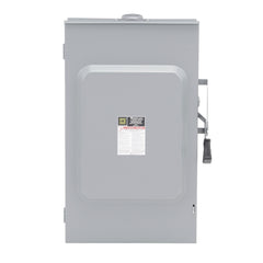 SCHNEIDER ELECTRIC Square D D324NRB Safety Switch Fusible 200A 3P NEMA 3R 240V, Single Throw