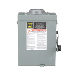 SCHNEIDER ELECTRIC Square D D321NRB Safety Switch Fusible 30A 3P NEMA-3R 240V Replacement MPN