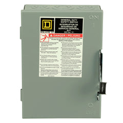 SCHNEIDER ELECTRIC Square D DU322 Safety switch Not-Fusible GD 240V 60A 3P NEMA-1