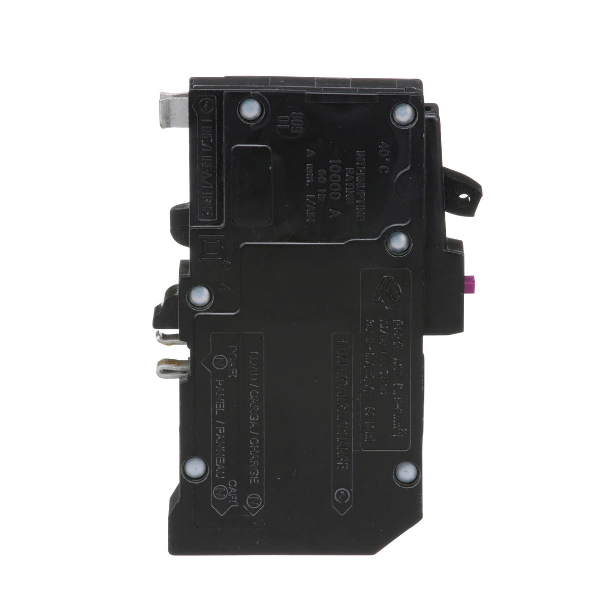SCHNEIDER ELECTRIC Square D QO115PDF Combination Arc-Fault & Ground Fault Circuit Breaker 15A 120V 1Ph 1Pole 10kAIR