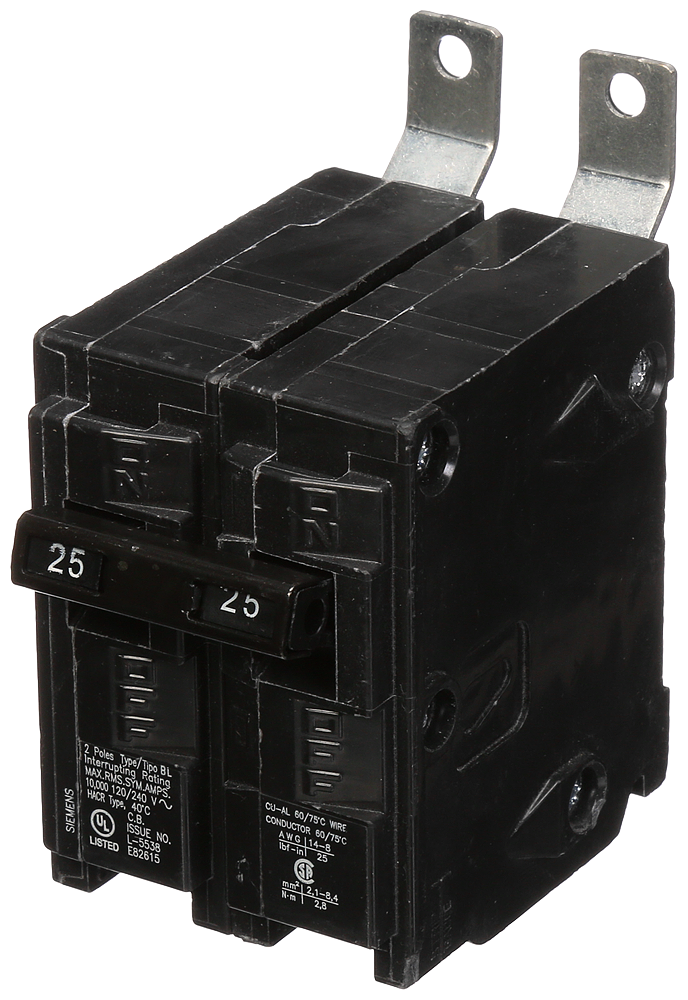 SIEMENS Siemens B225 Circuit Breaker 25 Amp 120/240 Volt 10 K