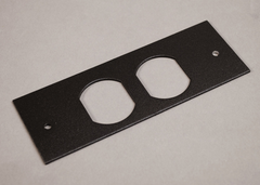 LEGRAND Wiremold OFR47-D OFR Series Overfloor Raceway Duplex Device Plate Steel