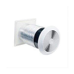 BROAN-NUTONE Broan-NuTone 512M Through Wall Utility Ventilation Fan 70 CFM 120 VAC 0.7 A 6 in Dia Duct