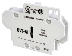 EATON Eaton C320KG1 1NO Side Mount Auxiliary Contact 600VAC 10A
