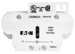 EATON Eaton C320KG1 1NO Side Mount Auxiliary Contact 600VAC 10A