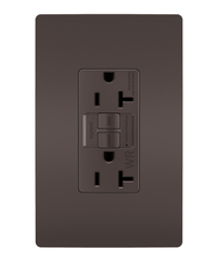 LEGRAND Pass & Seymour 2097TRWR Self-Test GFCI 20A 125V Weather-Resistant Brown