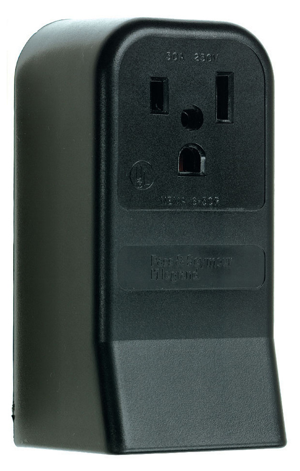 LEGRAND Pass & Seymour 3852 Straight Blade Receptacle 250VAC 50A 2 Pole 3 Wire