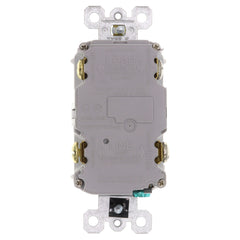 LEGRAND Pass & Seymour 1597-W Duplex With LED Indicator Light Type, High Impact Resistant
