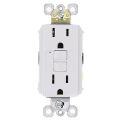 LEGRAND Pass & Seymour 1597-W Duplex With LED Indicator Light Type, High Impact Resistant