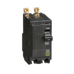 SCHNEIDER ELECTRIC Square D QOB260 Miniature Circuit Breaker 60A 120/240V 1Ph 2P
