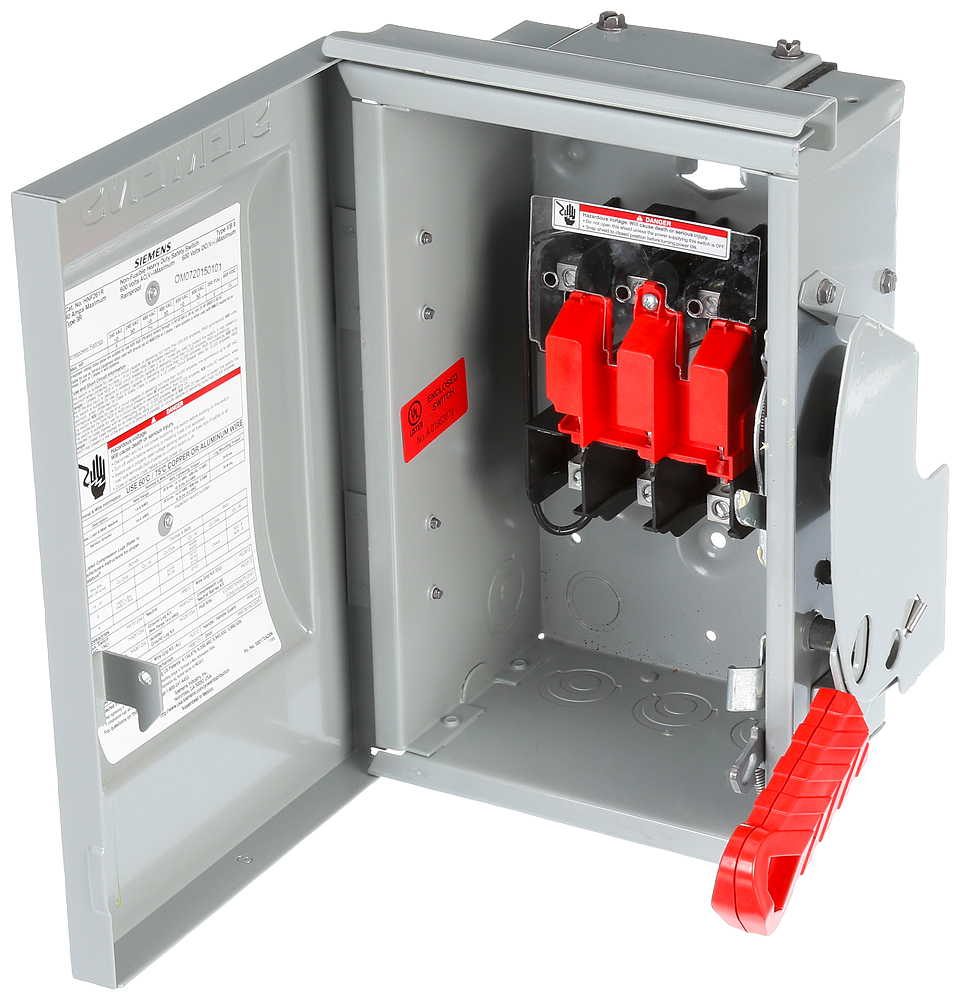 SIEMENS Siemens HNF362R SWITCH SAF 600VAC 60A 60HP TPST